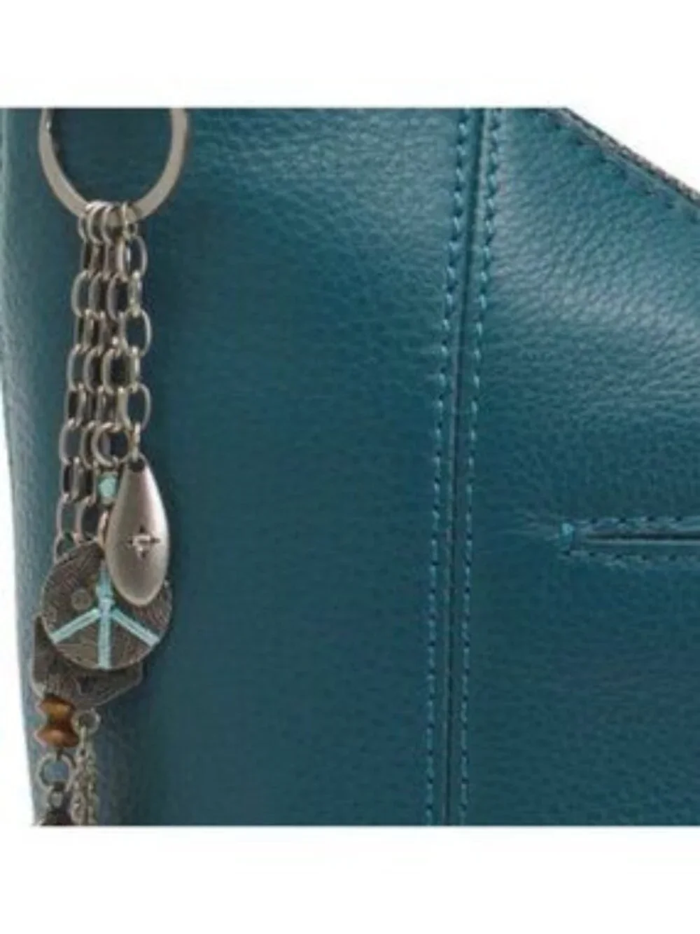 THE SAK Leather Sequoia Hobo With Blanket Stitching